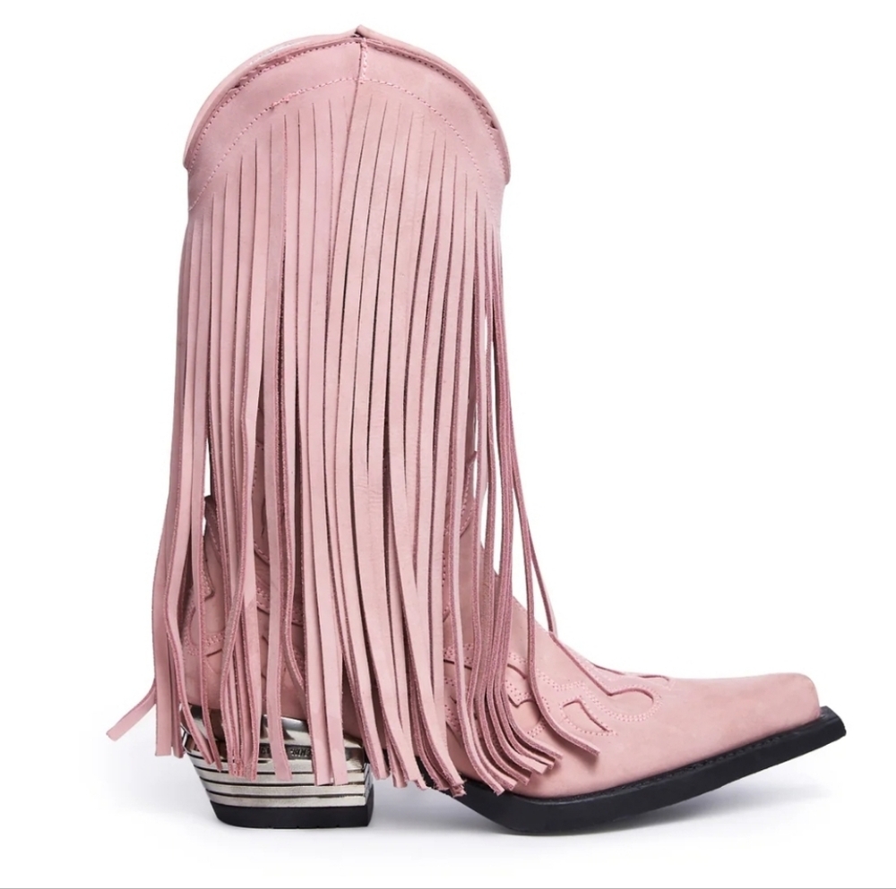 New Rock Pink Cowboy boots NEW size 9